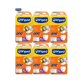 Canped Emici Büyük-Large 48 Adet 6x8 Külot Hasta Bezi