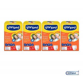 Canped Emici Külot 120 Adet Large Hasta Bezi