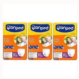 Canped Emici Külot Hasta Bezi XL ( Extra Large ) 30 Adet 3'lü