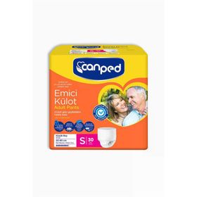 Canped Emici Külot Küçük Boy 30 Adet Hasta Bezi