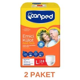 Canped Emici Külot L 2x24 Adet Yetişkin Hasta Bezi