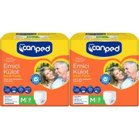 Canped Emici Külot M Beden Orta 2x9 18 Adet Yetişkin Hasta Bezi