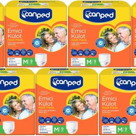 Canped Emici Külot Orta 7x9 Adet Yetişkin Hasta Bezi