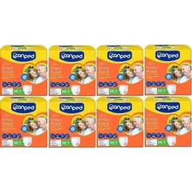 Canped Emici Külot Orta Boy 8×9'lu Hasta Bezi