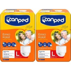 Canped Extra Large 2x30 Paket Emici Külot Hasta Bezi