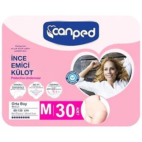 Canped İnce Medium 30'lu Emici Külot