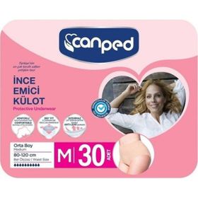 Canped İnce Medium 30'lu Emici Külot