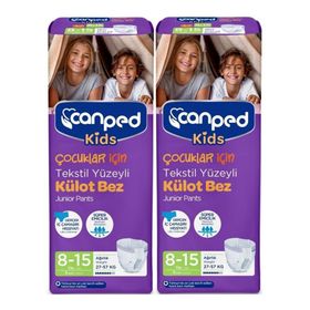 Canped Kids Tekstil Yüzeyli 8-15 Yaş 27-57 kg 16 Adet Külot Bez