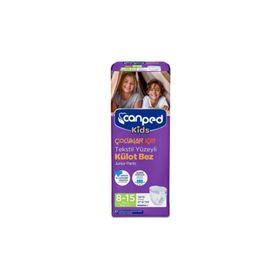 Canped Kids Tekstil Yüzeyli 8-15 Yaş 27-57 kg 192 Adet Külot Bez