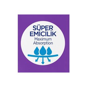 Canped Kids Tekstil Yüzeyli 8-15 Yaş 27-57 kg 72 Adet Külot Bez