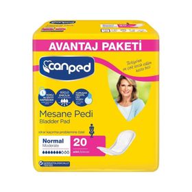 Canped Klasik M-Orta Boy 20 Adet Mesane Pedi