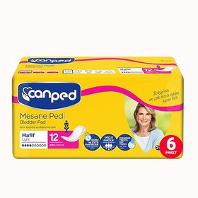 Canped Küçük Boy S Hafif 72 Adet Mesane Pedi