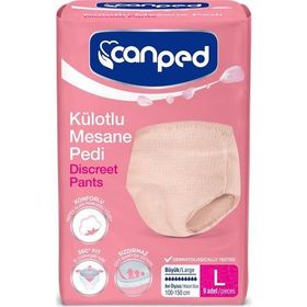 Canped L Beden 9'lu Külotlu Mesane Pedi