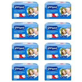 Canped Large 30'lu Paket 8'li Belbantlı Tekstil Yüzey Hasta Bezi