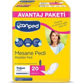 Canped Large Beyaz 20 Adet Mesane Pedi
