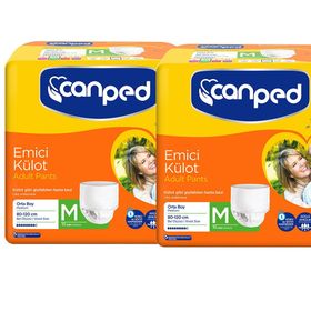 Canped M Beden Orta 9x2 18 Adet Hasta Bezi Emici Külot