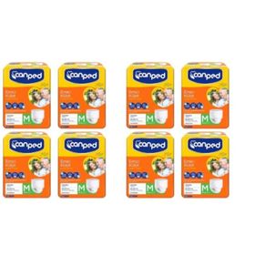 Canped Medium 30 Adet x 8 Paket Emici Külot