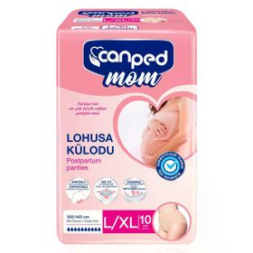 Canped Mom Lohusa L-XL 10 Adet Külot Bez