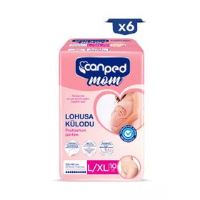 Canped Mom Lohusa L-XL 60 Adet Külot Bez