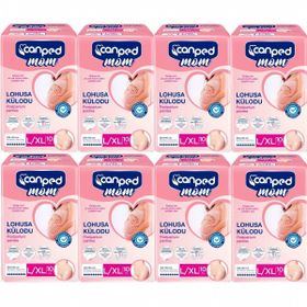 Canped Mom Lohusa L/XL 8x10 Adet İnce Emici Külot