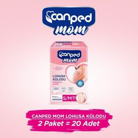 Canped Mom Lohusa S/M 2x10 Adet İnce Emici Külot