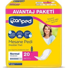 Canped Normal M Beden 60 Adet Mesane Pedi