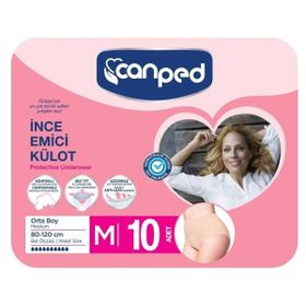 Canped Orta 10 adet İnce Emici Külot