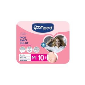 Canped Orta 10 adet İnce Emici Külot