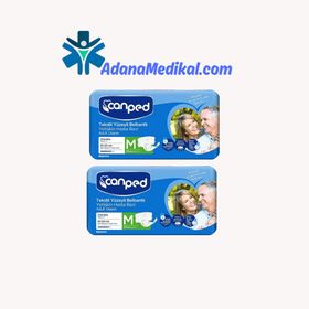 Canped Orta Boy 30x2 Adet Belbantlı Yetişkin Bezi