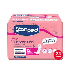 Canped Orta Boy M Normal 24 Paket 288 Adet Ultra Mesane Pedi