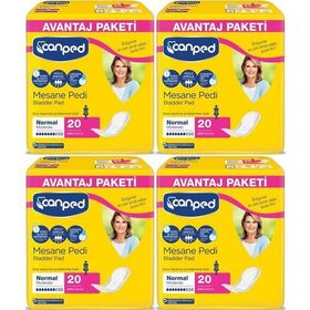 Canped Orta Boy Normal 20'li Avantaj Paketi Mesane Pedi
