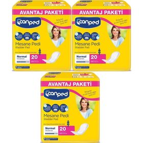 Canped Orta Boy Normal 20x3:60 Adet Avantaj Paketi Mesane Pedi