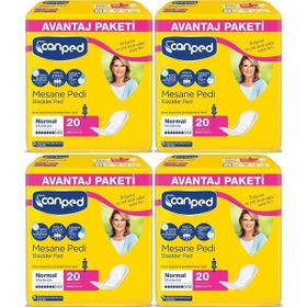 Canped Orta Boy Normal 20x4 Avantaj Paketi Mesane Pedi