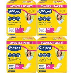 Canped Orta Boy Normal 20x4 Avantaj Paketi Mesane Pedi