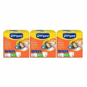 Canped Orta Medium 85-125 cm 27 Adet Emici Külot