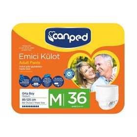 Canped Orta Medium 85-125 cm 36 Adet Emici Külot