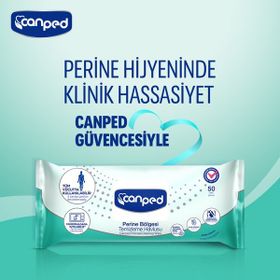Canped Perine Bölgesi 50'li Temizleme Havlusu