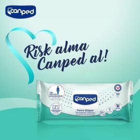 Canped Perine Bölgesi 50'li Temizleme Havlusu