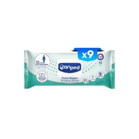 Canped Perine Bölgesi 9x50'li Temizleme Havlusu