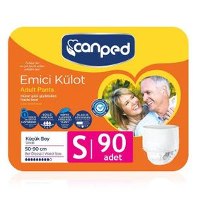 Canped S-Small Beden 90 Adet Emici Külot