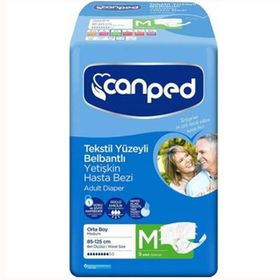 Canped Tekstil Orta 9 Adet Yetişkin Hasta Bezi