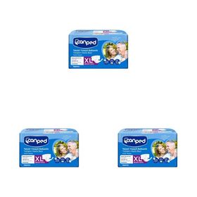Canped Tekstil Yüzeyli Belbantlı XL 30x3 Adet Hasta Bezi