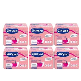 Canped Ultra Büyük 6x10 Adet Mesane Pedi