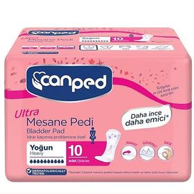Canped Ultra Büyük Boy L 10 Adet Yoğun Mesane Pedi