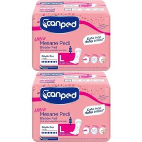 Canped Ultra Large-Büyük 20 Adet 2x10 Mesane Pedi