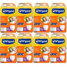 Canped XL 130-170 cm 56 Adet Emici Külot Hasta Bezi