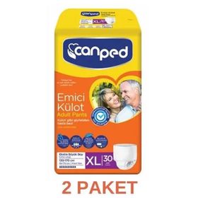 Canped XL 2x30'lu Emici Külot Yetişkin Hasta Bezi
