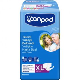 Canped XL Beden 28 Adet Belbantlı Yetişkin Hasta Bezi