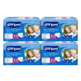 Canped XL Bel Bantlı 120 Adet Hasta Bezi