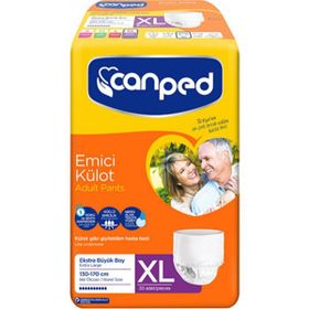 Canped XLarge 8'li 130-170 cm Emici Külot Hasta Bezi